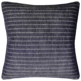 Tally Stripe Noir 22" Pillow