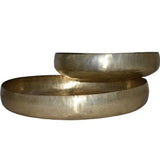 Silver Gold Crackle Finish Tray