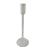 Glass 10.5" Candle Holder