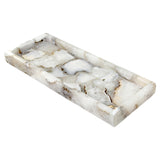 XL White Agate Tank Tray