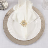 Jewel Starburst Napkin Ring Set of 4