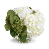 Faux Hydrangea Arrangement