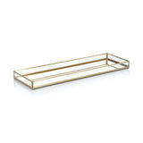 Celine Mirrored Glass Vanity Tray