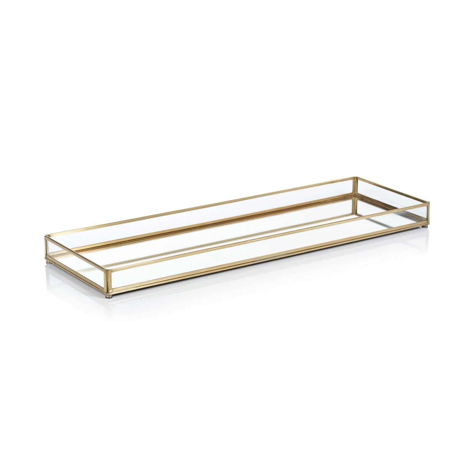 Celine Mirrored Glass Vanity Tray The Happy Home Celine Mirrored Glass Vanity Tray The Happy Home