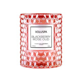 Blackberry Rose Cloche Candle