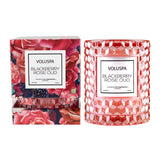 Blackberry Rose Cloche Candle
