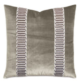 Velda Embroidered Border Pillow