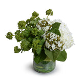 Viburnum and Hydrangea Arrangement