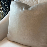 Silver Linen 24" Pillow