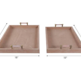 Halofax Suede Tray