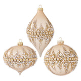 Gold Beaded Ornament