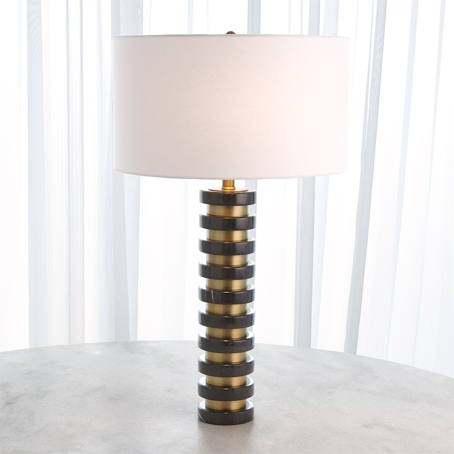 Marble Stack Lamp – The Happy Home