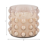 Bubble Candle Peony and Blush