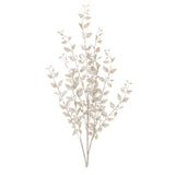 Silver Frosted 38" Leaf Spray