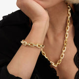 Frankie Pavé Chain Bracelet