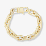 Frankie Pavé Chain Bracelet