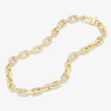 Frankie Pavé Chain Necklace 18"