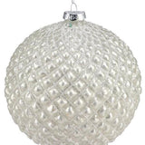 Molded Glass Ball Ornament