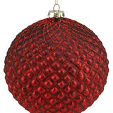 Molded Glass Ball Ornament