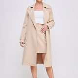 Honey Trench Coat