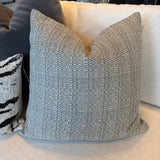 Brown and Gray Tweed Pillow