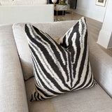Zebra 22' Pillow