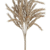 Gold Glitter Pine Spray