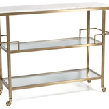 Porto Servo Metal Bar Cart