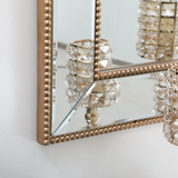 Gold Nail Floor Mirror