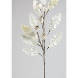 30" Pearl Magnolia Leaf Spray