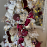 Burgundy Magnolia Spray