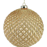 Molded Glass Ball Ornament