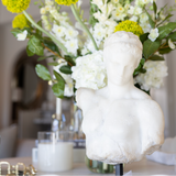 White Greek Bust
