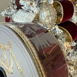 Red and Gold Velvet Ribbon 10