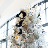 30" Pearl Magnolia Leaf Spray