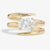 Gold She's on Point Lasso Ring