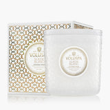 Suede Blanc 30 oz Boxed Luxe Candle