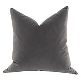 Dark Dove Velvet 26" Euro Pillow