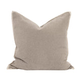 Latte Boucle with Jute Piping 22" Pillow
