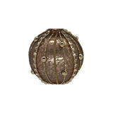 Mercury Glass Jeweled, Bronze Ornament