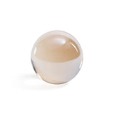 Crystal Glass Ball Amber