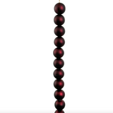 Burgundy Glass Ball Garland