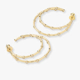 Big A Double Hoops 1.5'