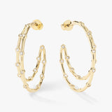 Big A Double Hoops 1.5'