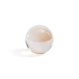 Crystal Glass Ball Amber