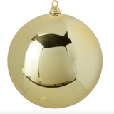 Shiny Champagne Ball Ornament