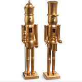 Matte Gold Nutcracker - Sold Individually