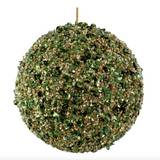 Green Beaded Ball Oranament