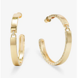 Ashley Lock Hoops - 2"