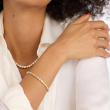 Isla Tennis Bracelet Gold